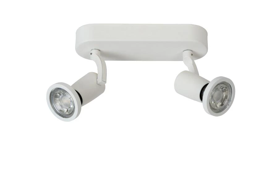 Lucide JASTER-LED - Ceiling spotlight - LED - GU10 - 2x5W 2700K - White - turned off